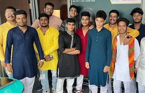 Boys celebrate festive occasion at Oxford School of Accounting