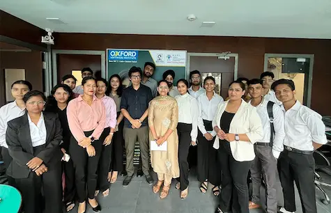 Student delivers successful mock presentation at Oxford classes